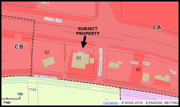 Free Standing Retail Building for Sale: 7103 Clinton Hwy, Powell, TN 37849